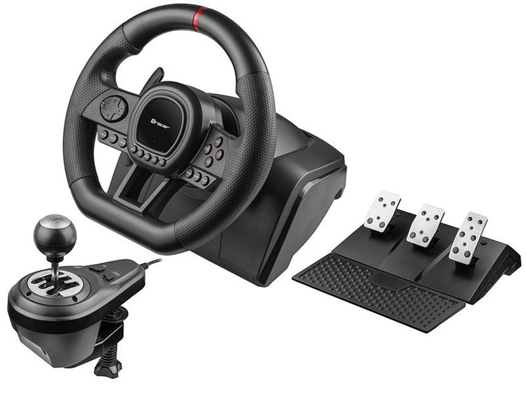 Tracer, kierownica, Simracer Manual Gearbox, 6 IN 1