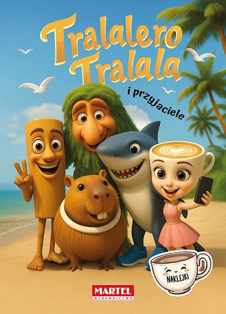 Tralalero Tralala i przyjaciele. Kolorowanka