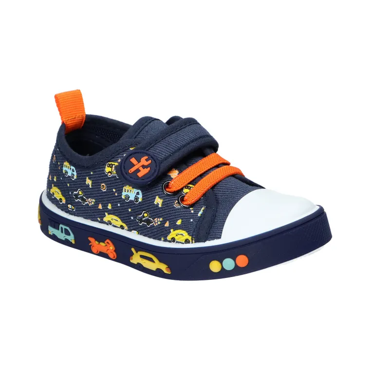 Trampki chłopięce, granatowe, American Club