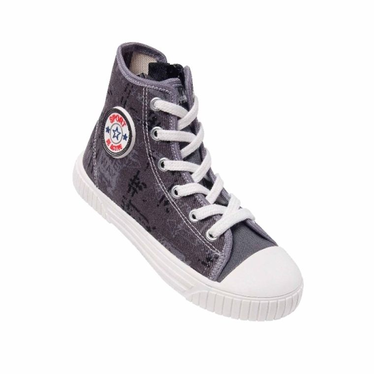 Trampki chłopięce, szare, Vi-GGa-Mi