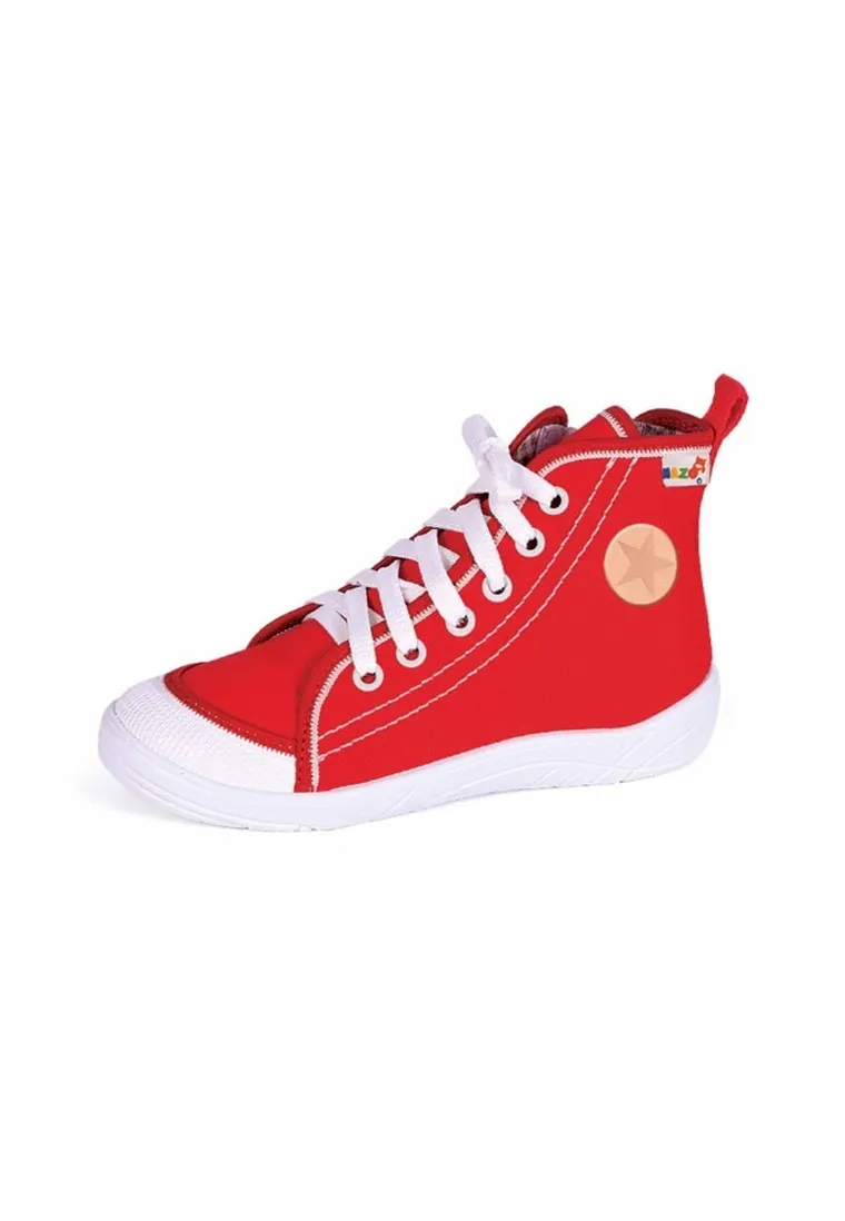 Trampki dziecięce, czerwone, Nazo