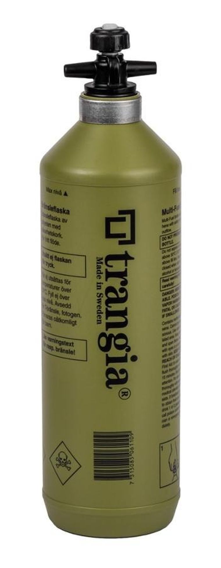 Trangia, butelka na paliwo, olive, 500 ml