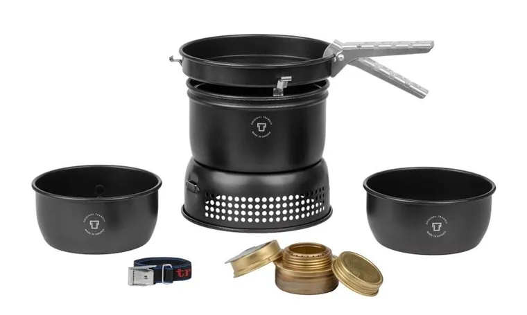 Trangia, zestaw turystyczny z kuchenką spirytusową, Stove, 37-5 UL/BL, black