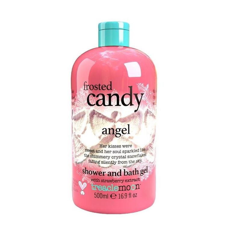 Treaclemoon, Frosted Candy Aangel, żel pod prysznic i do kąpieli, strawberry extract, 500 ml