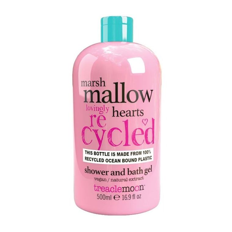 Treaclemoon, Marshmallow Hearts, żel pod prysznic i do kąpieli, 500 ml