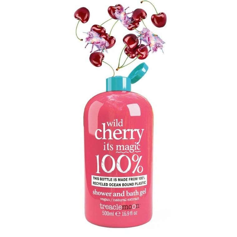 Treaclemoon, Wild Cherry Its Magic, żel i płyn do kąpieli, 500 ml