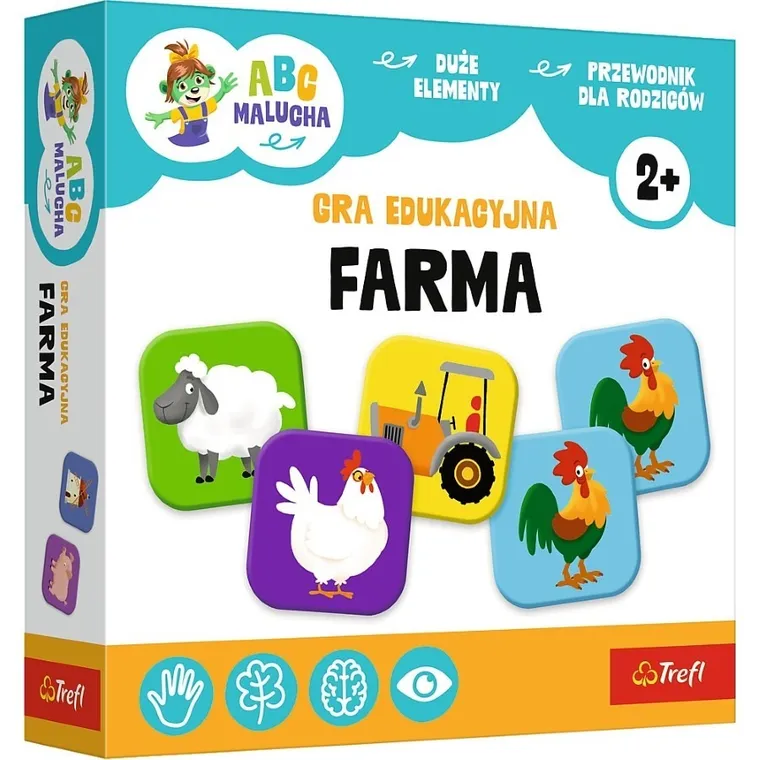 Trefl, ABC Malucha, Farma, gra edukacyjna