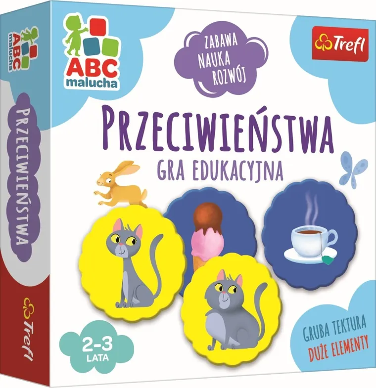 Trefl, ABC Malucha, Przeciwieństwa, gra edukacyjna