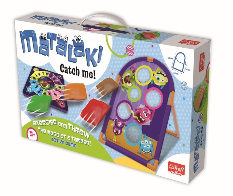 Trefl, Active, Matalaki, Potworki, wersja angielska, gra familijna