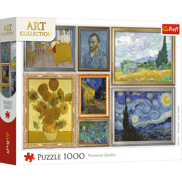 Trefl, Art Collection, Kolekcja Vincenta van Gogha, puzzle, 1000 elementów