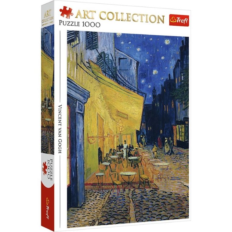 Trefl, Art Collection, Taras kawiarni w nocy, puzzle, 1000 elementów