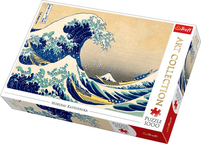 Trefl, Art Collection, Wielka fala w Kanagawie, puzzle, 1000 elementów