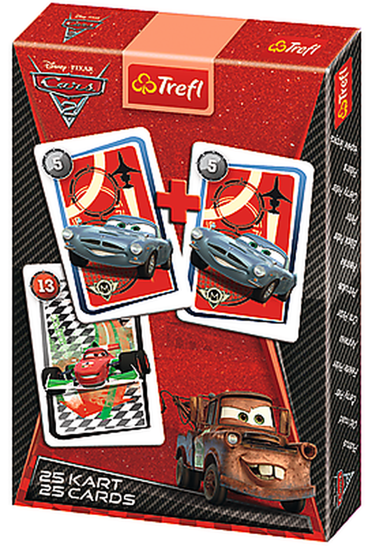 Trefl, Auta 2, Piotruś, gra karciana