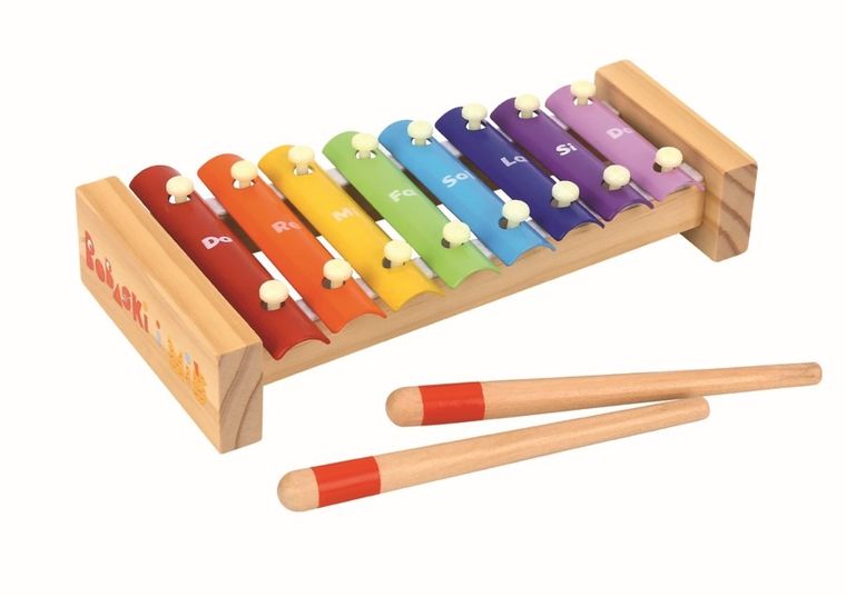 Trefl, Bobaski i Miś, Do re mi- jak to brzmi?, drewniana instrument