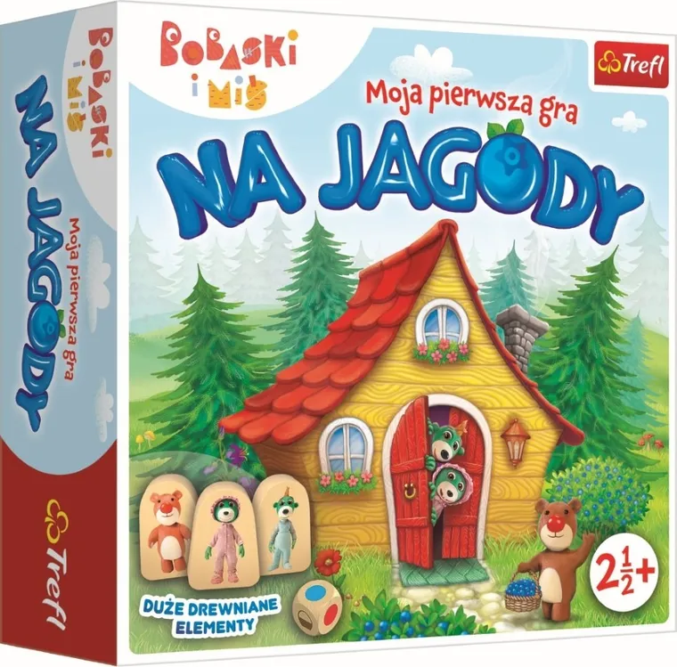Trefl, Bobaski i Miś, Na jagody, Moja pierwsza gra