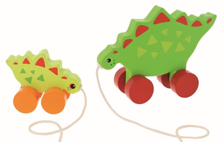 Trefl, Bobaski i Miś, Stegozaur, dinozaury na kółkach