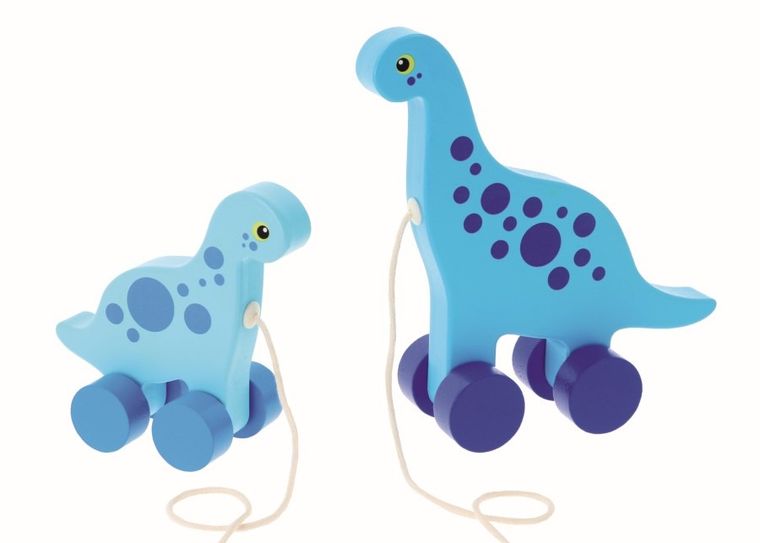 Trefl, Bobaski i Miś, Zauropod, dinozaury na kółkach