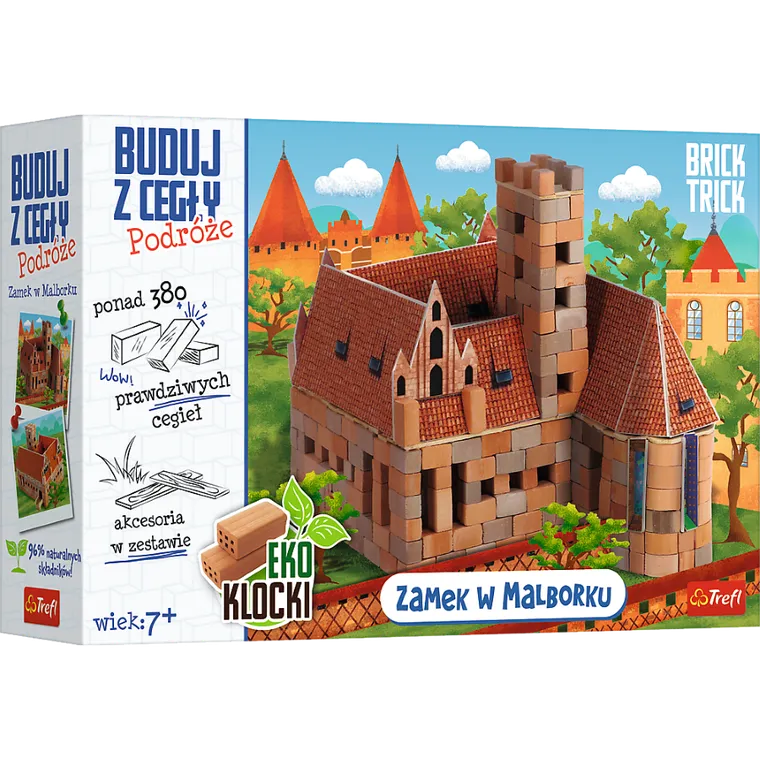 Trefl, Buduj z cegły, Podróże, Malbork, zestaw kreatywny