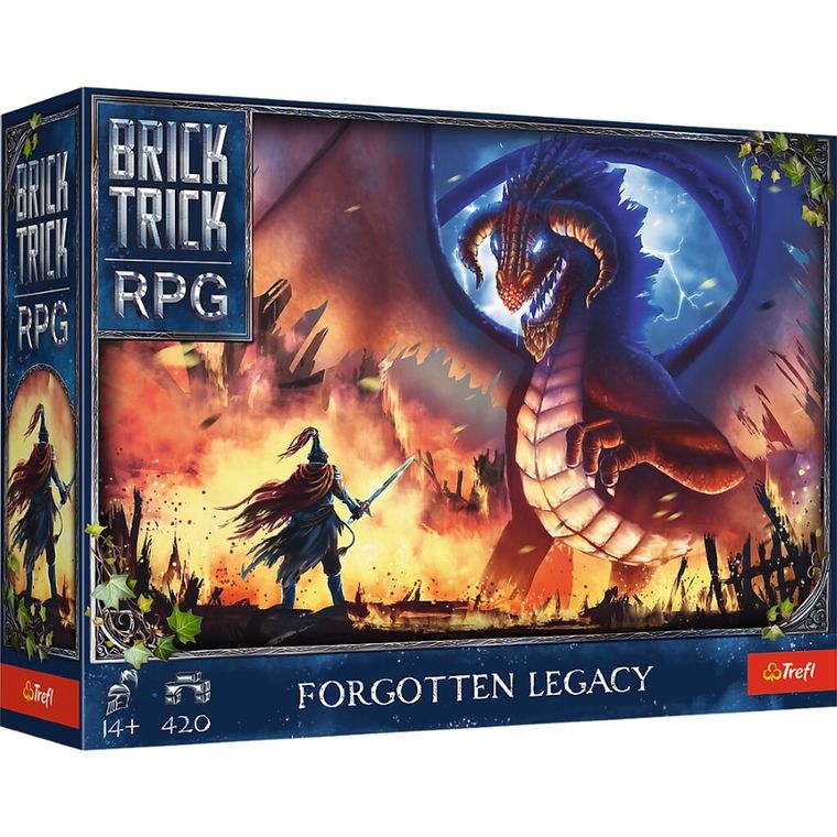 Trefl, Buduj z cegły, RPG, Forgotten Legacy, klocki konstrukcyjne, 420 elementów