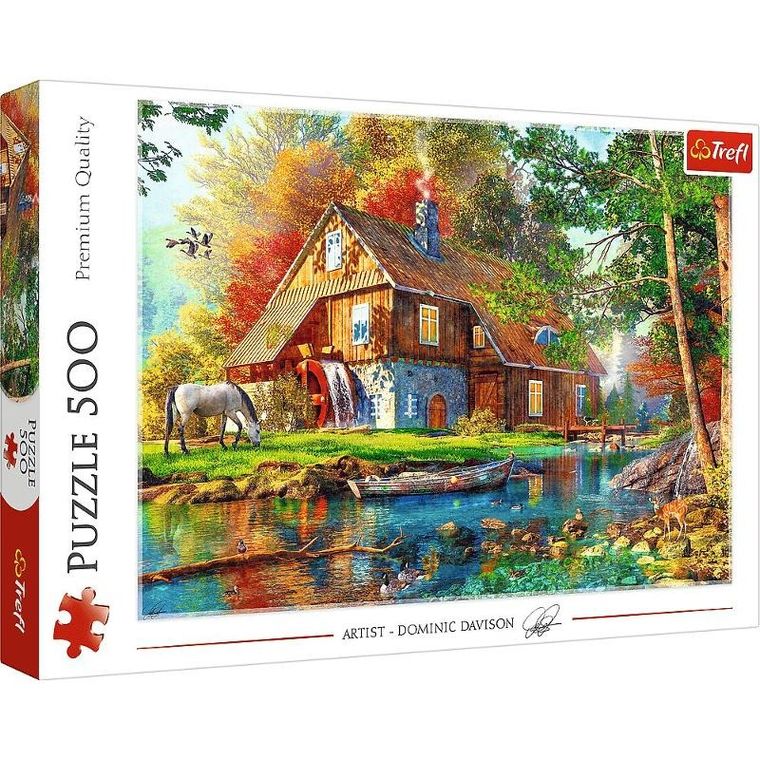 Trefl, Chatka nad rzeką, puzzle, 500 elementów