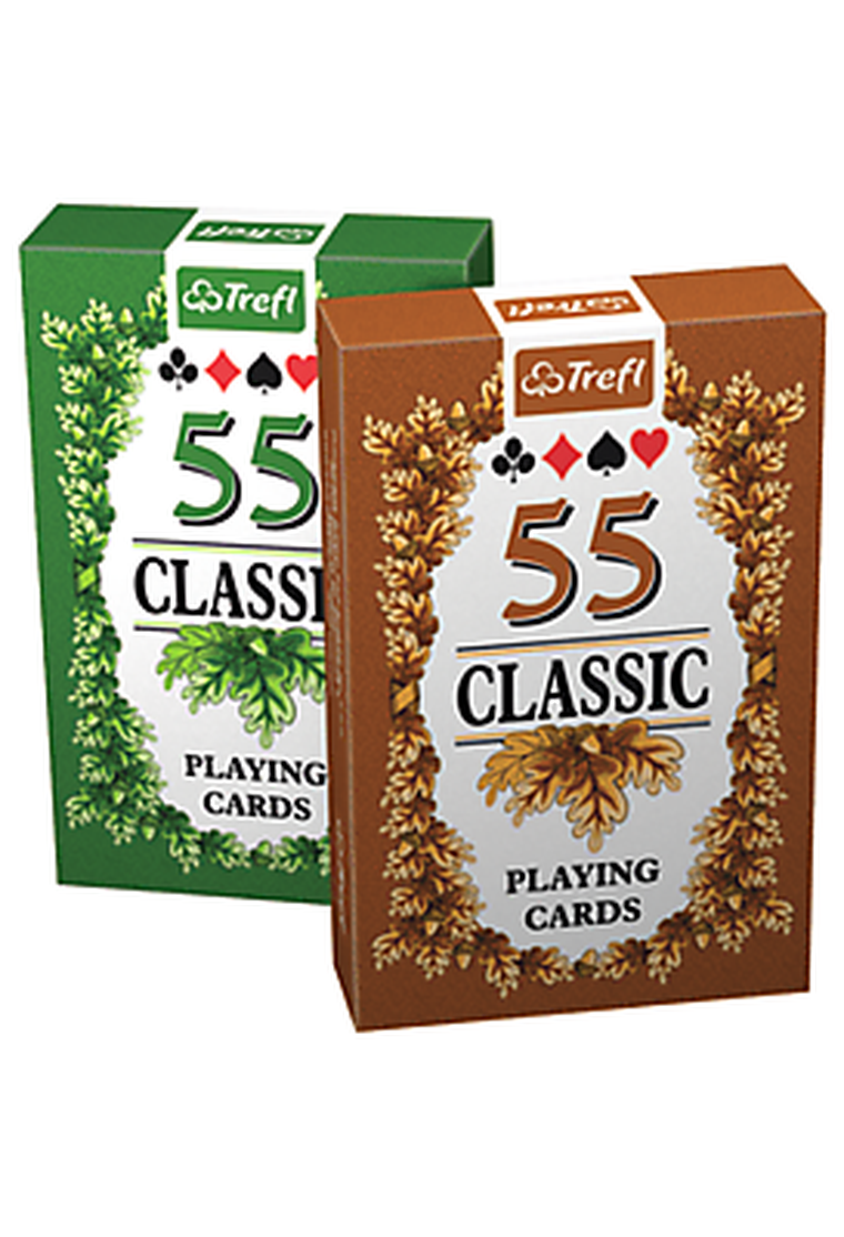 Trefl, Classic, karty, 55 listków
