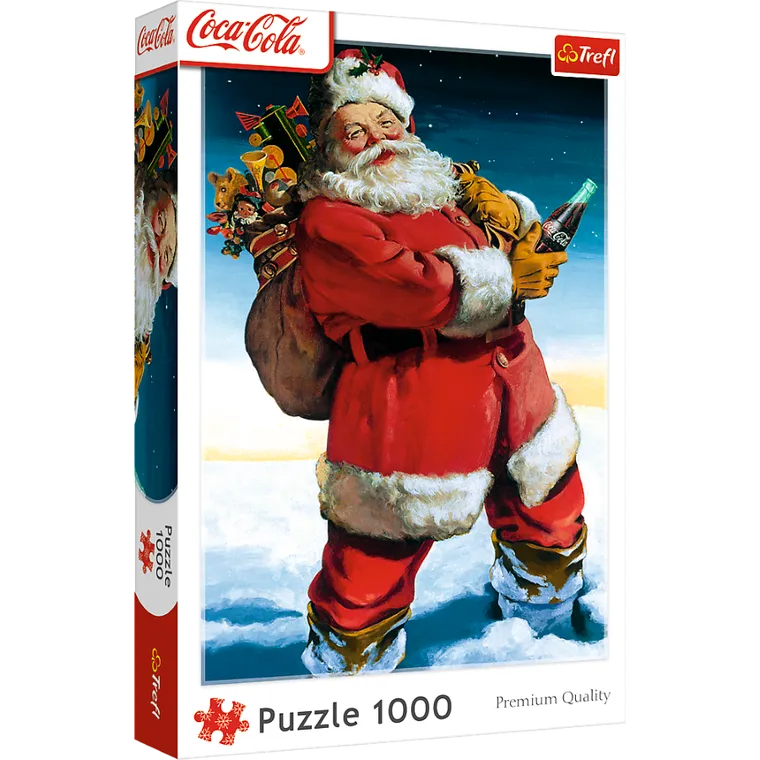 Trefl, Coca-Cola, Święty Mikołaj, puzzle, 1000 elementów