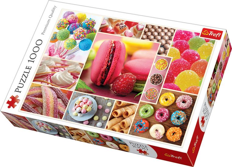 Trefl, Cukierki, puzzle, 1000 elementów