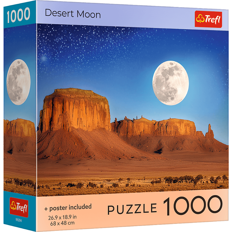 Trefl, Desert Moon, USA, puzzle, 1000 elementów