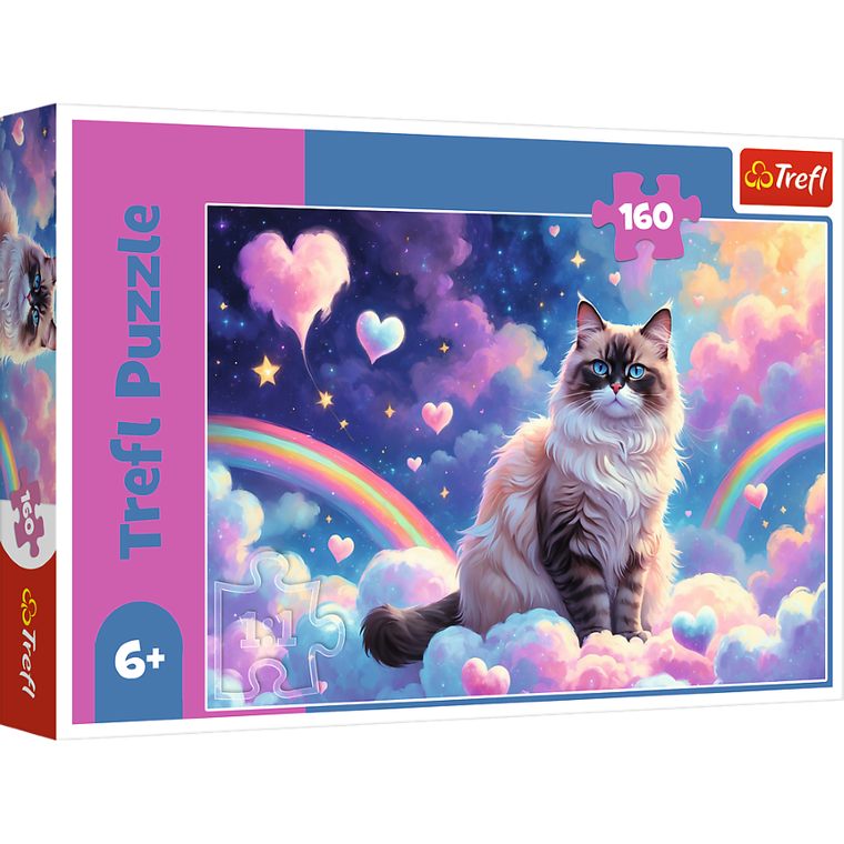 Trefl, Domowy kotek, puzzle, 160 elementów