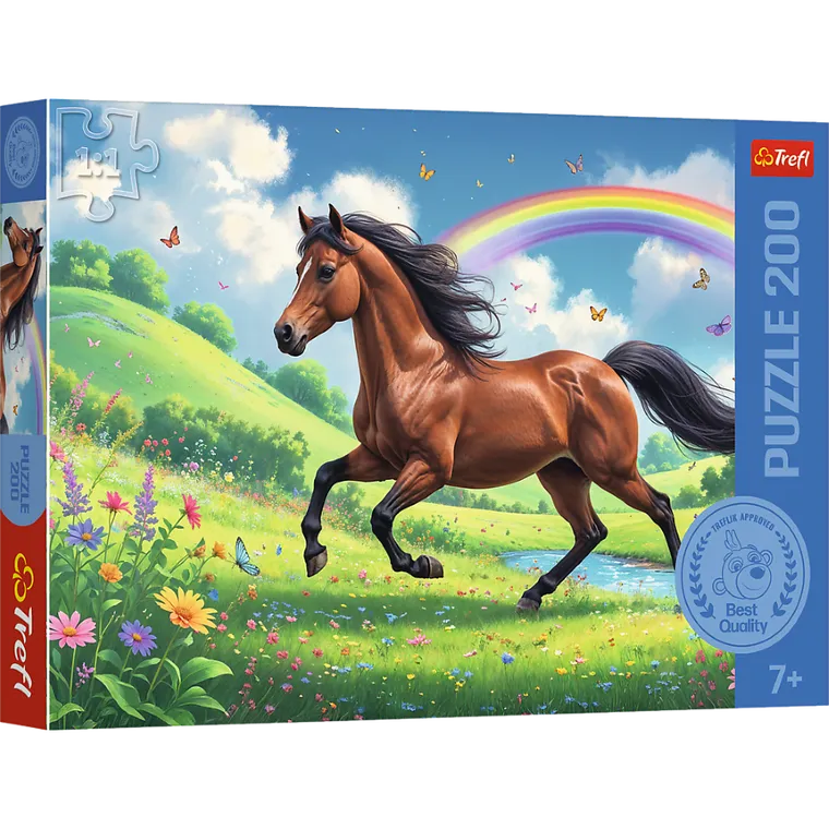 Trefl, Dostojny koń, puzzle, 200 elementów