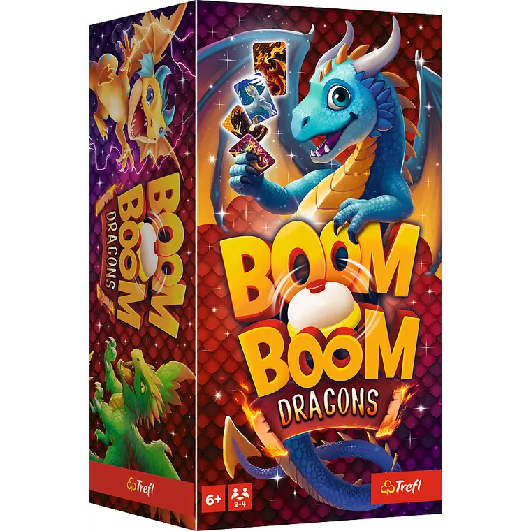 Trefl, Dragons, Boom Boom, gra familijna