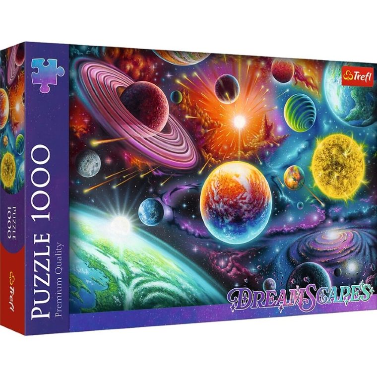 Trefl, DreamScapes, Kosmiczna przygoda, puzzle, 1000 elementów