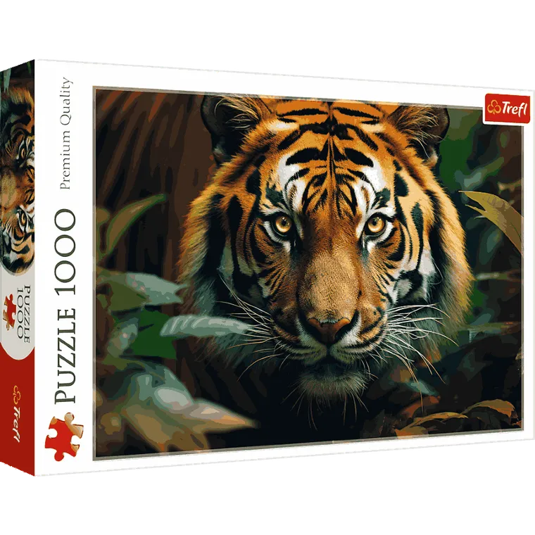 Trefl, Dziki Tygrys, puzzle, 1000 elementów