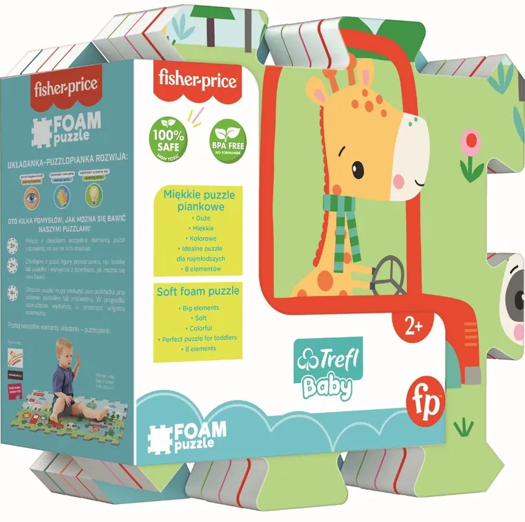 Trefl, Fisher-Price, puzzlopianka układanka