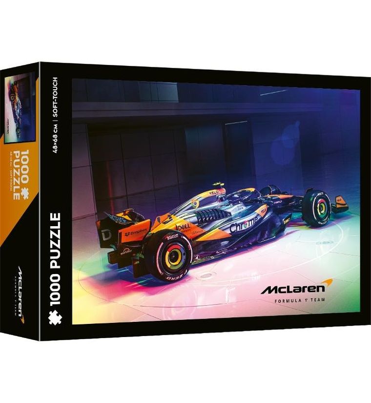 Trefl, Formuła 1, McLaren, Chrome Livery, puzzle, 1000 elementów