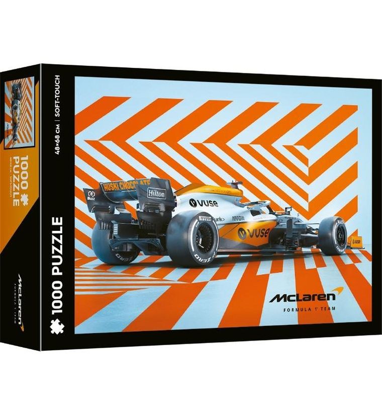 Trefl, Formuła 1, McLaren, Gulf Livery, puzzle, 1000 elementów
