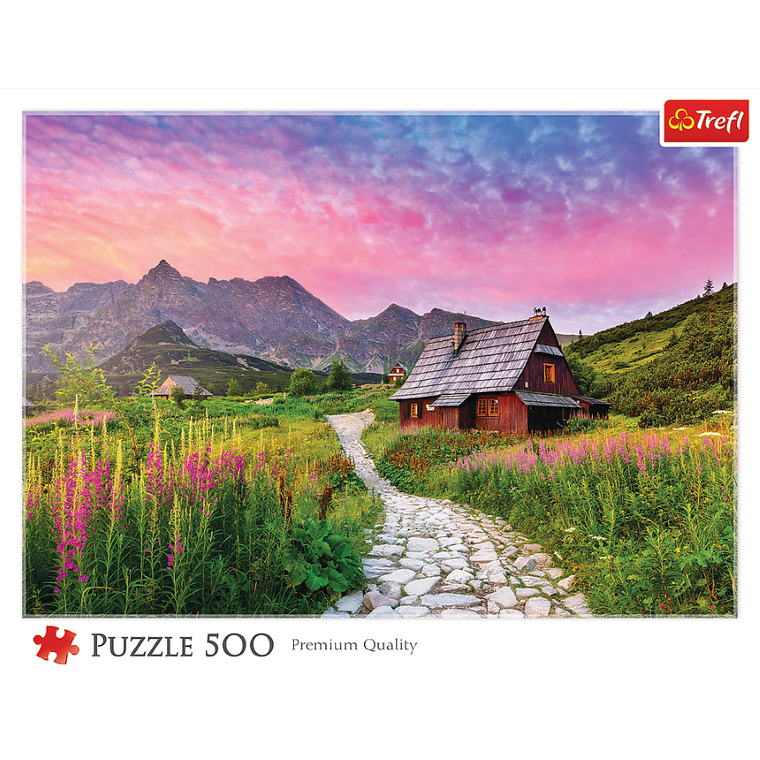 Trefl, Hala Gąsienicowa, Tatry, Polska, puzzle, 500 elementów