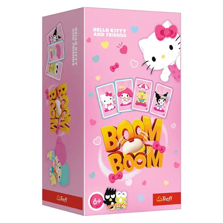 Trefl, Hello Kitty, Boom Boom, gra karciana