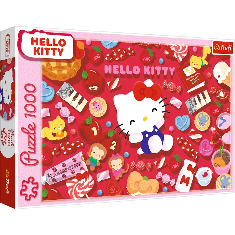 Trefl, Hello Kitty, puzzle, 1000 elementów