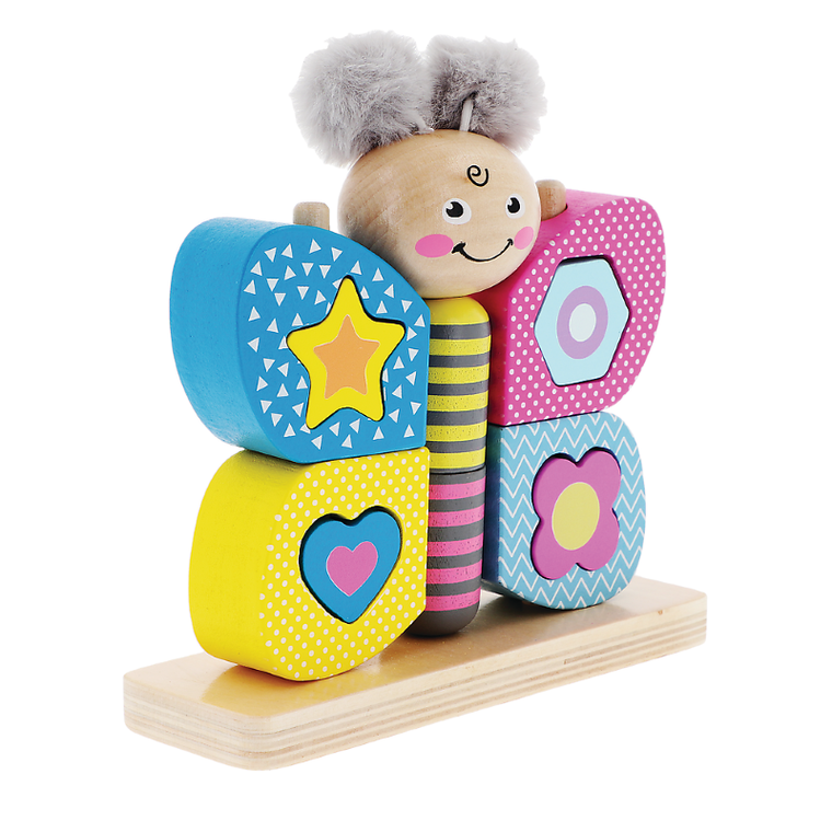 Trefl, Hi Butterfly, zabawka drewniana