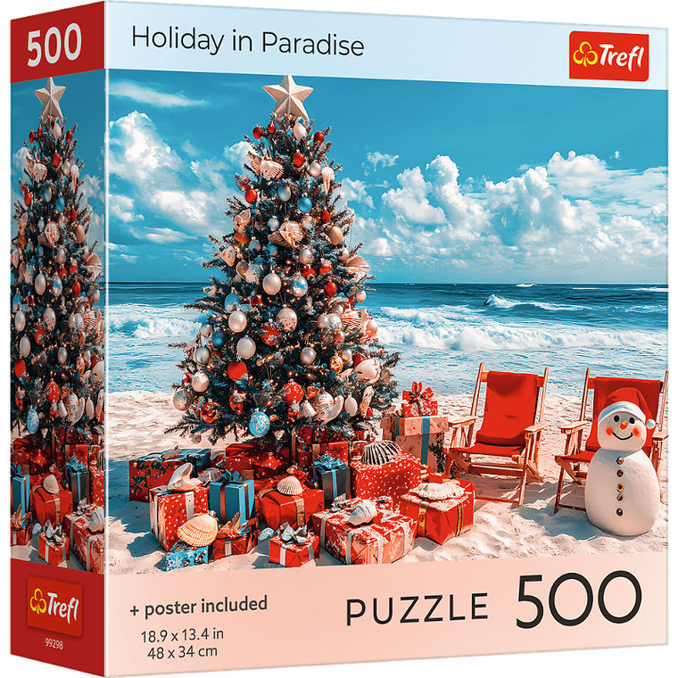 Trefl, Holiday in Paradise, USA, puzzle, 500 elementów
