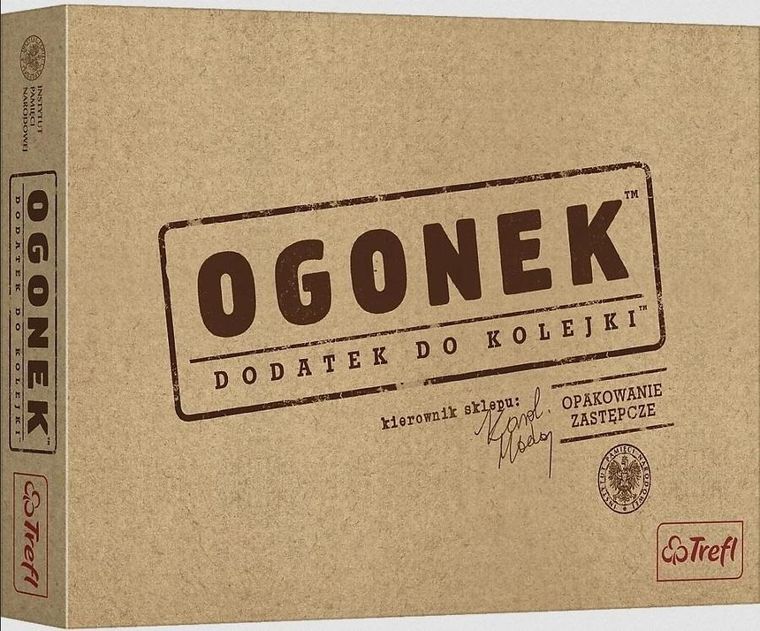 Trefl, IPN, Ogonek, dodatek do gry Kolejka
