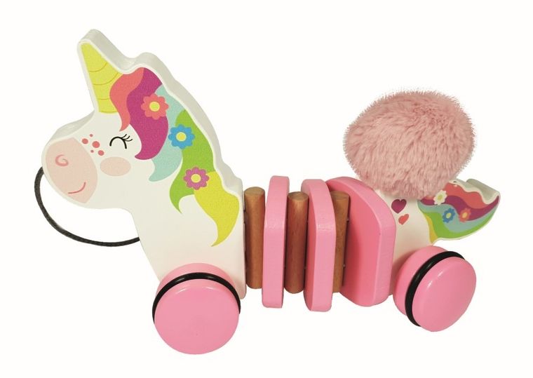 Trefl, Jednorożec Lea, zabawka drewniana