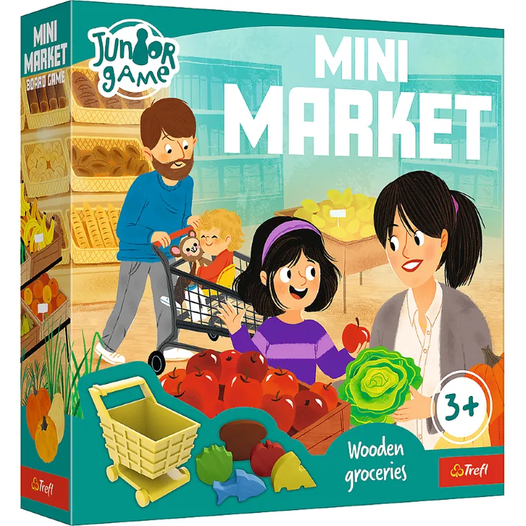 Trefl, Junior Game, Mini Market, gra familijna