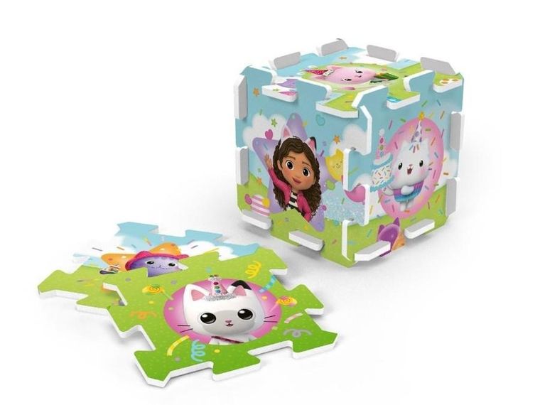 Trefl, Koci Domek Gabi, układanka puzzlopianka