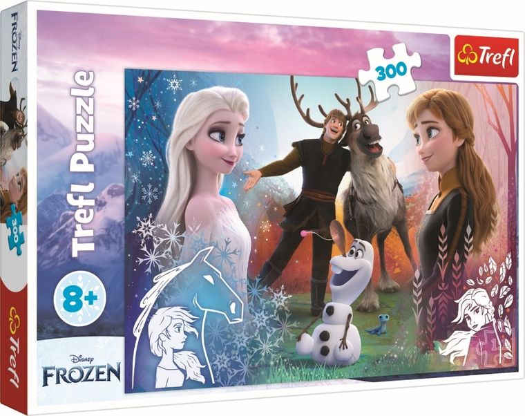 Trefl, Kraina Lodu 2, Magiczny czas, puzzle, 300 elementów