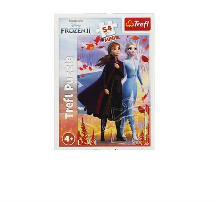 Trefl, Kraina Lodu, Mini, W świecie Anny i Elisy, puzzle, 54 elementy