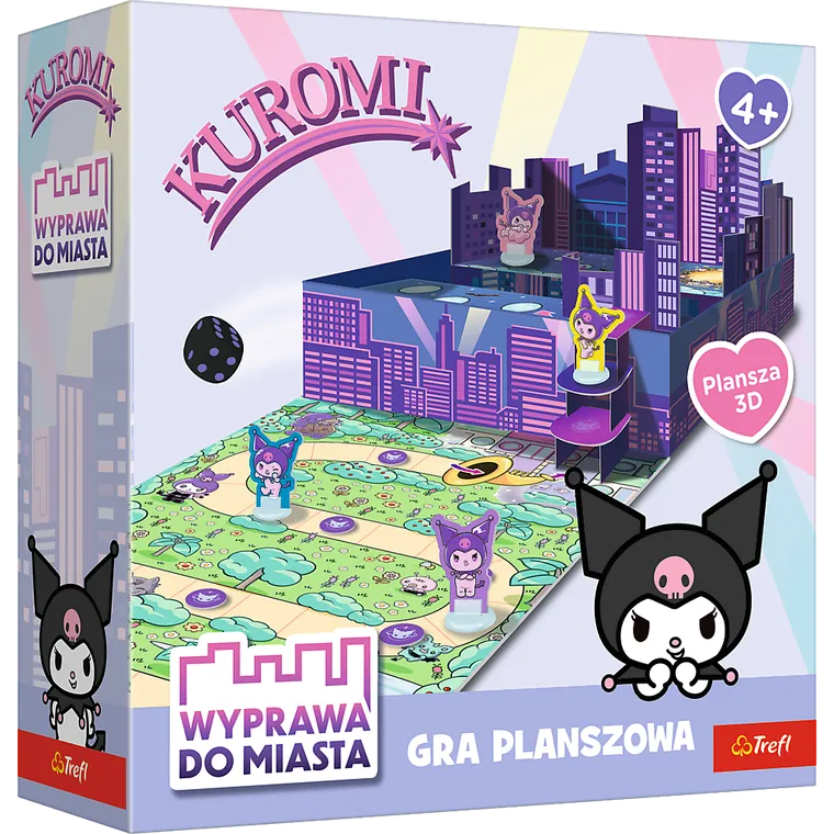 Trefl, Kuromi, Wyprawa do miasta, gra familijna