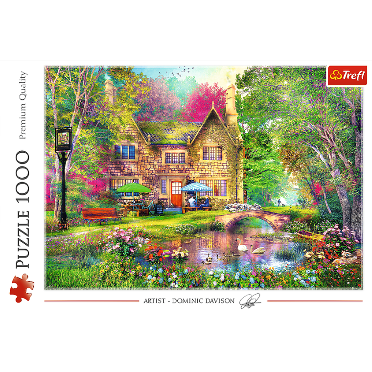 Trefl, Leśna przystań, puzzle, 1000 elementów