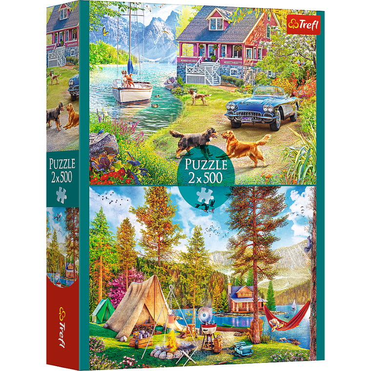 Trefl, Letni relaks, puzzle, 2-500 elementów